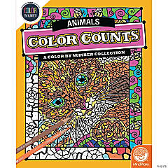 Color by Number Color Counts: Animals