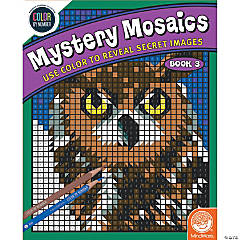 Color By Number Mystery Mosaics: Book 3